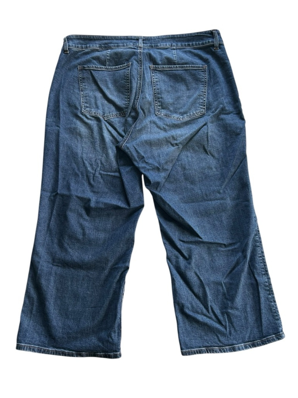 Kut From The Kloth Meg High Rise Wide Waistband Wide Leg Jeans Patch Pockets 20W - Picture 9 of 13